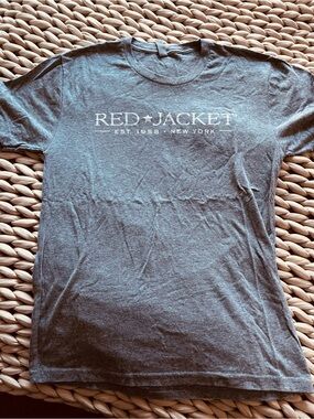 Red Jacket Heather Gray Logo T-Shirt